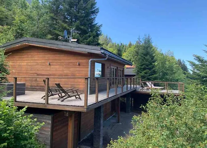 Boutique Alpine With Panoramic Views Chalé